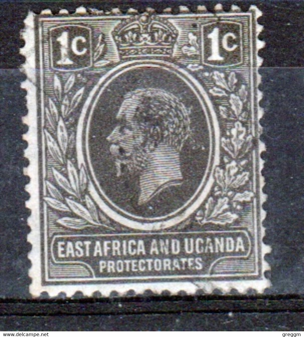 East Africa And Uganda 1921 King George V 1c In Fine Used Condition. - Protectorats D'Afrique Orientale Et D'Ouganda