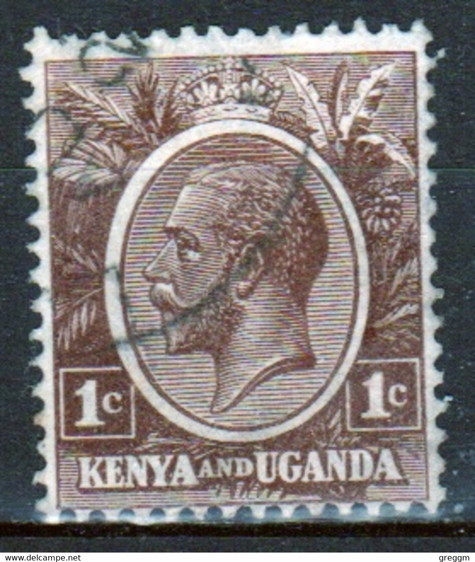 Kenya And Uganda 1922 King George V 1c In Fine Used Condition. - Kenya & Uganda