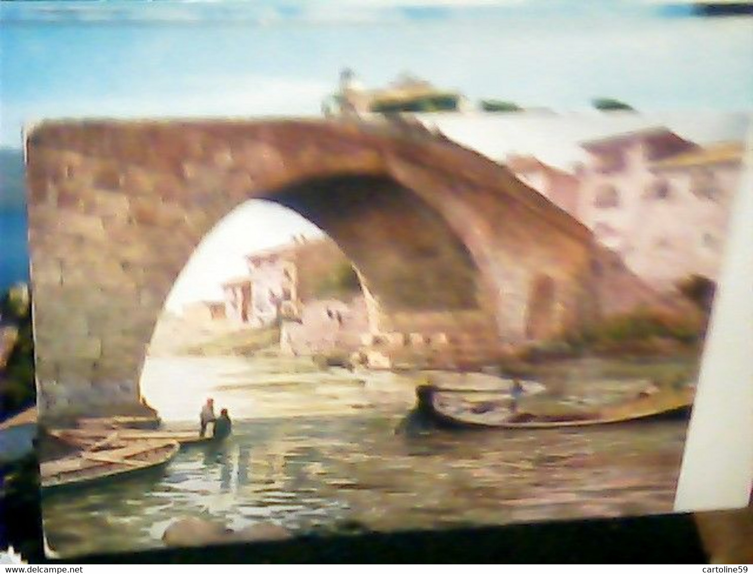 Ponte Cestio Dalla Sponda Destra Del Tevere ILLUSTRATA  AQUERELLO  ROESLER Serie I N1920 IM3928 - Fiume Tevere