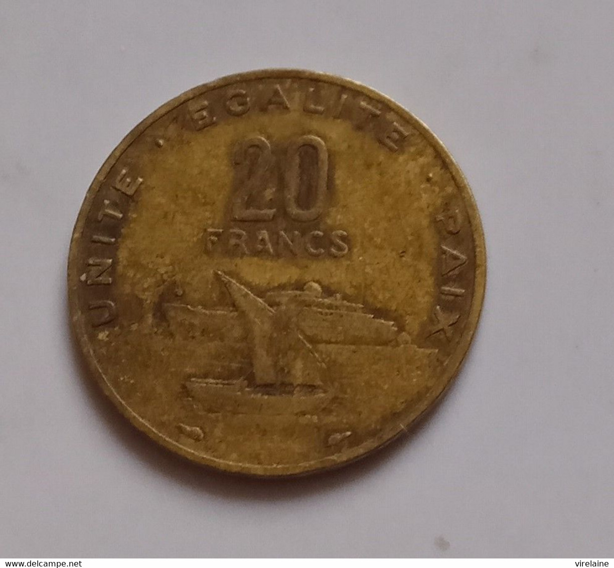 DJIBOUTI 20 FRANCS 1977   (B17 10) - Dschibuti