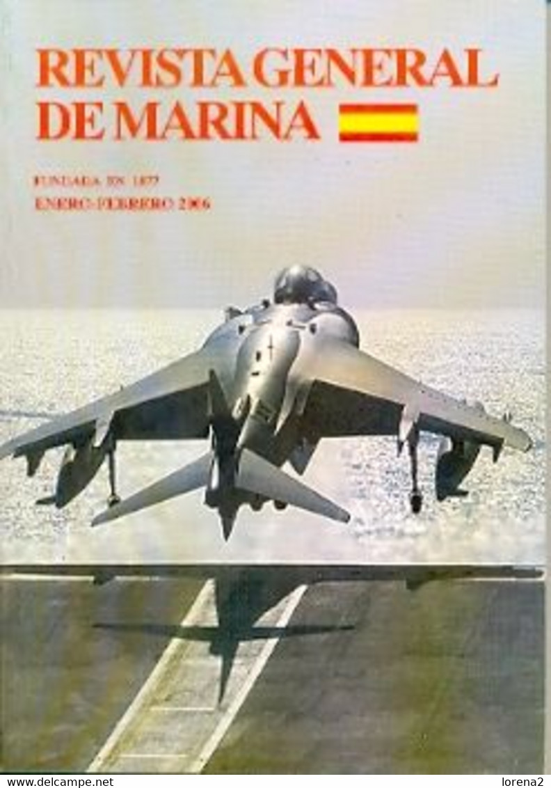 Revista General De Marina, Enero-febrero 2006. Rgm-106 - Español