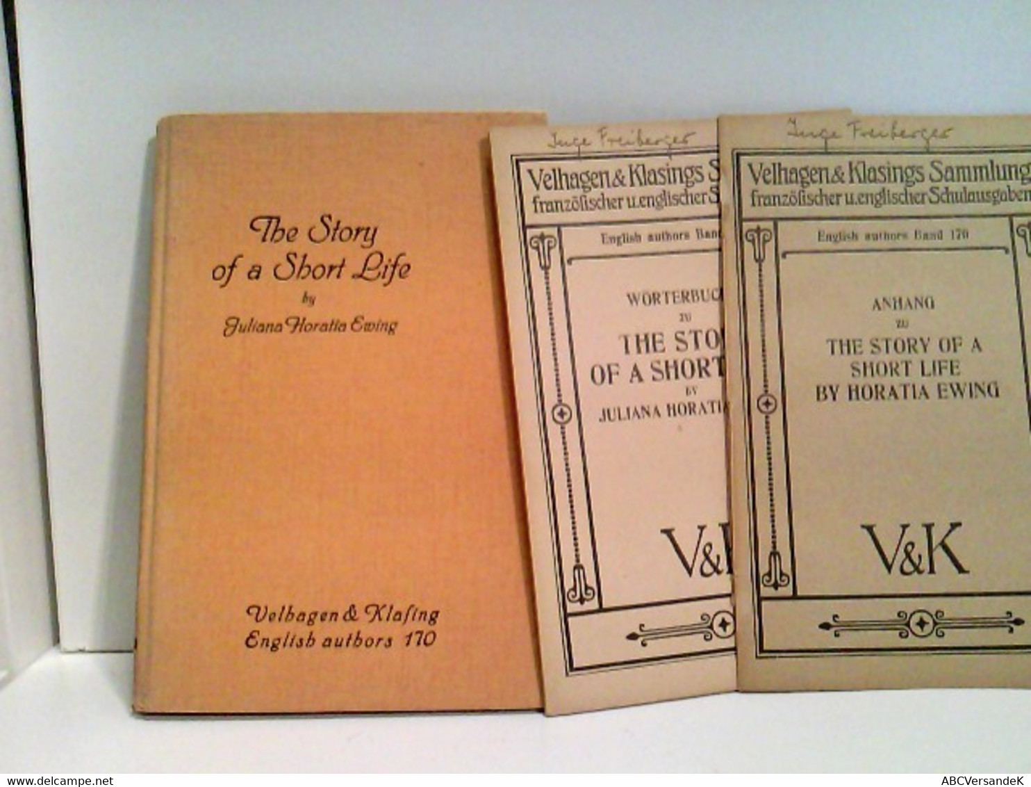 The Story Of A Short Life / English Authors. - Schulbücher