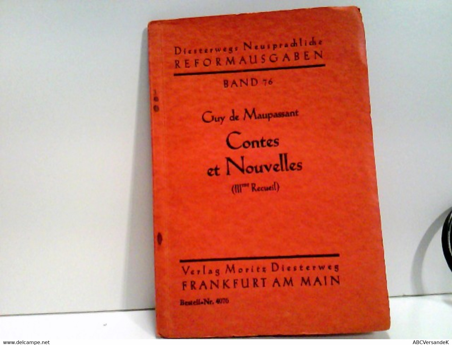 Guy De Maupassant Contes Et Nouvelles - Schoolboeken