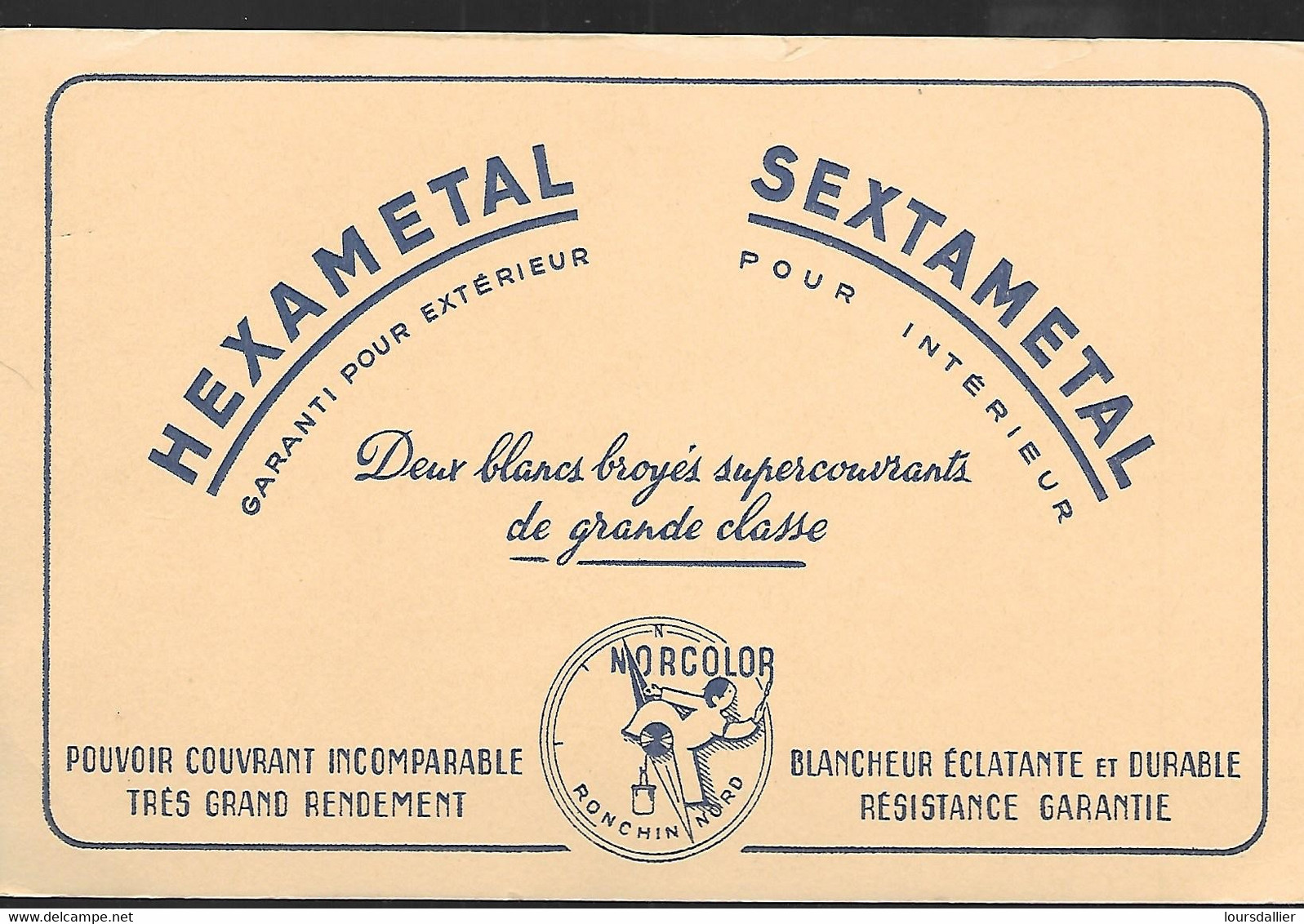 BUVARD HEXAMETAL SEXTAMETAL MORCOLOR PEINTURES - Farben & Lacke