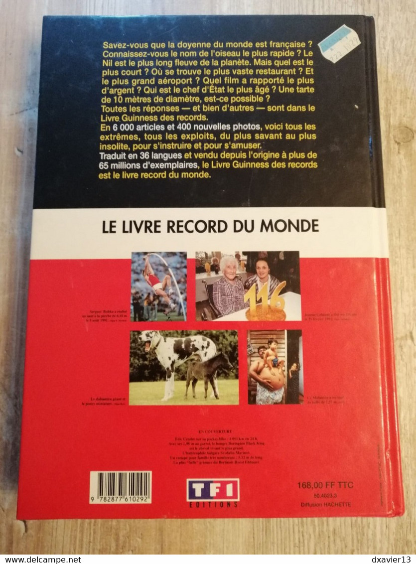 Encyclopaedia - Livre - Le Livre Guinness des Records 1992