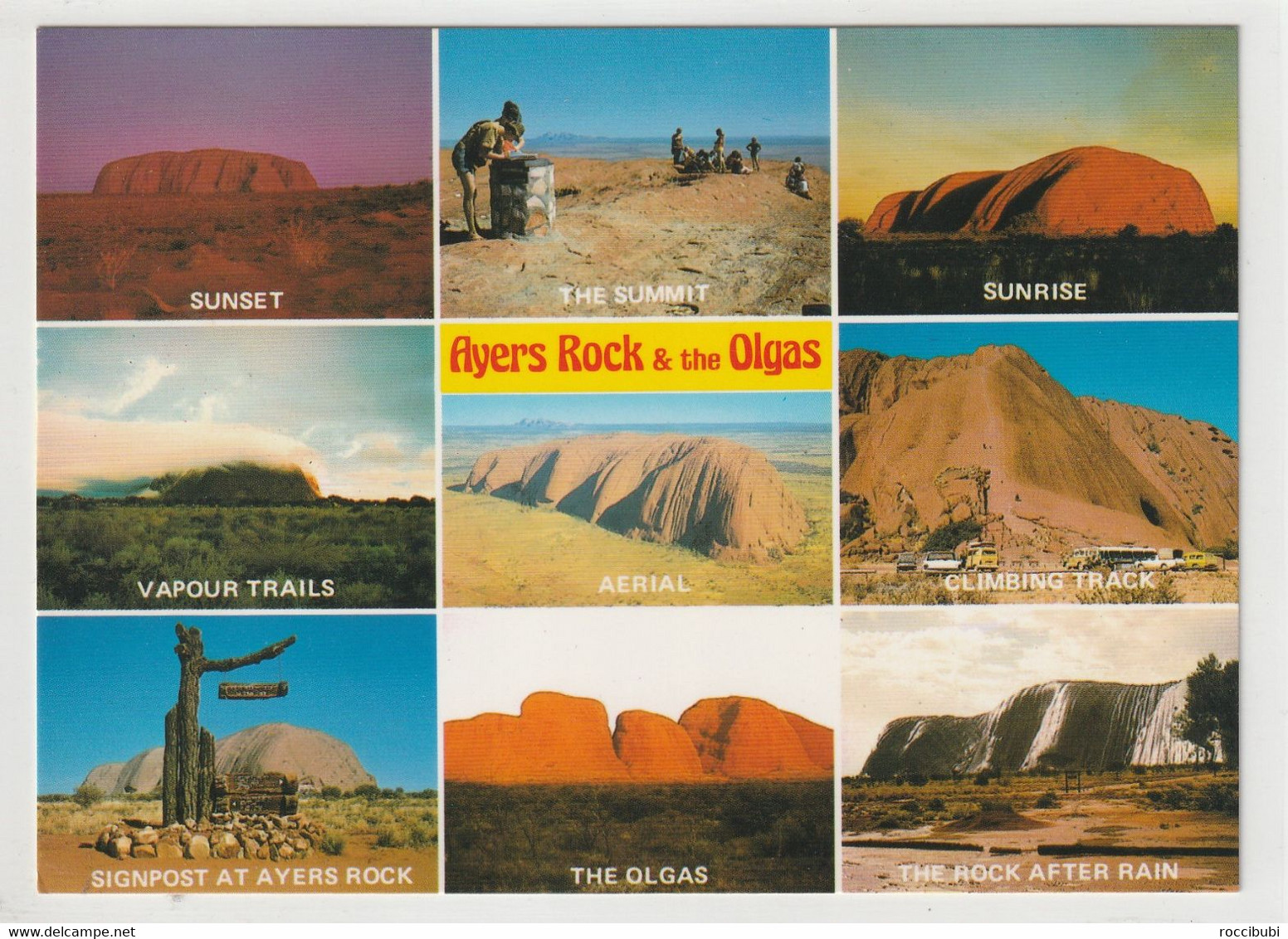 Ayers Rock And The Olgas - Uluru & The Olgas