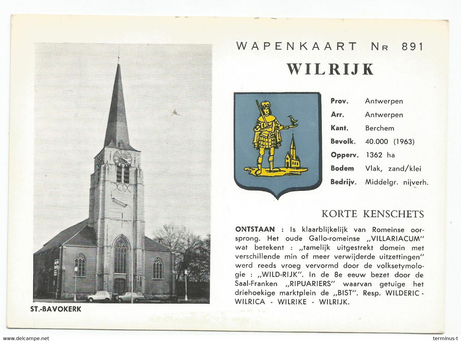 Wilrijk. Wapenkaart - Antwerpen