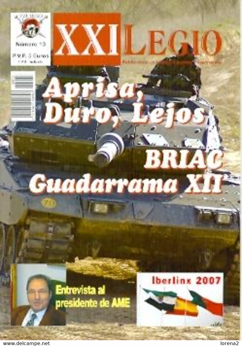 Revista XXI Legio Nº 13. XXI-13 - Spagnolo