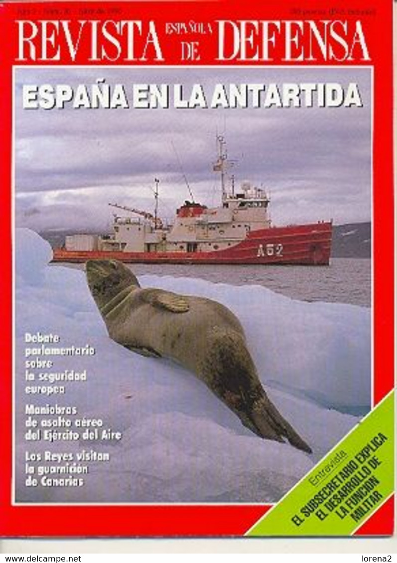 Revista Española De Defensa, Abril De 1990. Nº 26.  Reesde-26 - Spagnolo