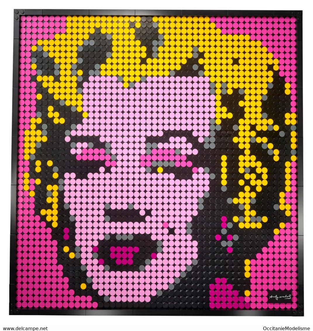 Lego Art - Andy Warhol's MARILYN MONROE Tableau Portrait Déco Réf. 31197 NBO Neuf - Non Classificati