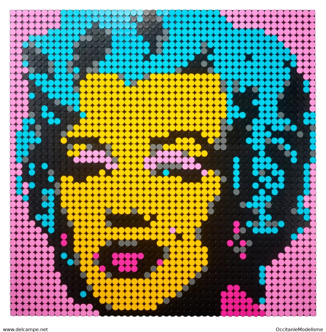 Lego Art - Andy Warhol's MARILYN MONROE tableau portrait déco réf. 31197 NBO Neuf