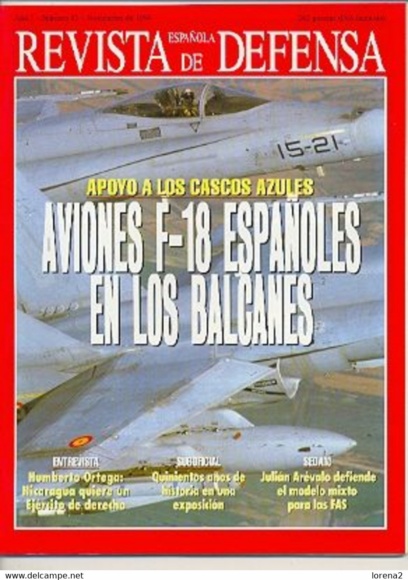 Revista Española De Defensa, Noviembre De 1994. Nº 81.  Reesde-81 - Espagnol