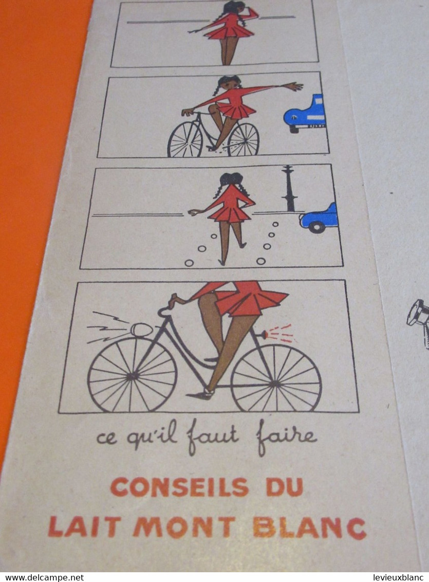 Protège-Cahier/ TONIMALT En Paillettes, En Croquettes/LAIT MONT BLANC /Mes Dessert Et Goûters/ /Vers 1950        CAH319 - Copertine Di Libri