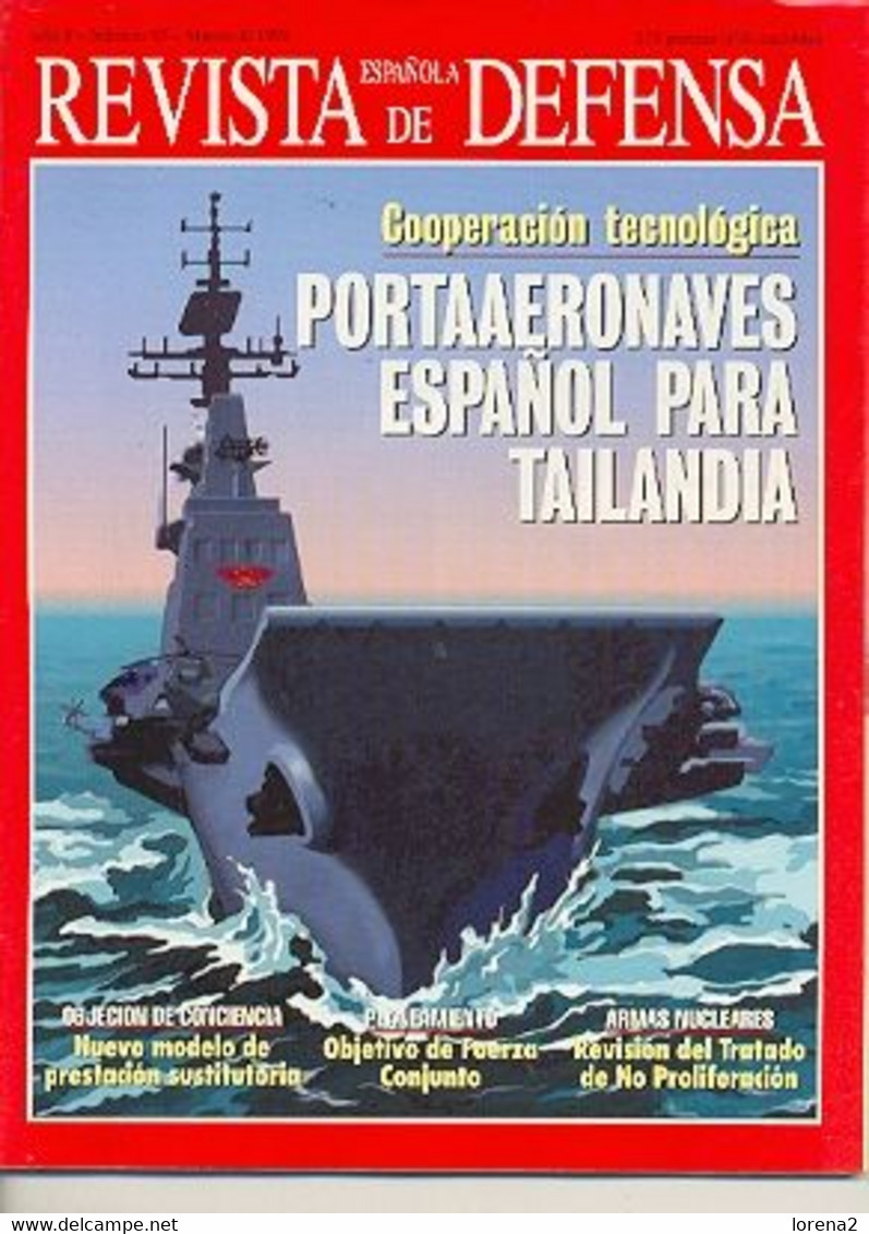 Revista Española De Defensa, Marzo De 1995. Nº 85.  Reesde-85 - Spanish