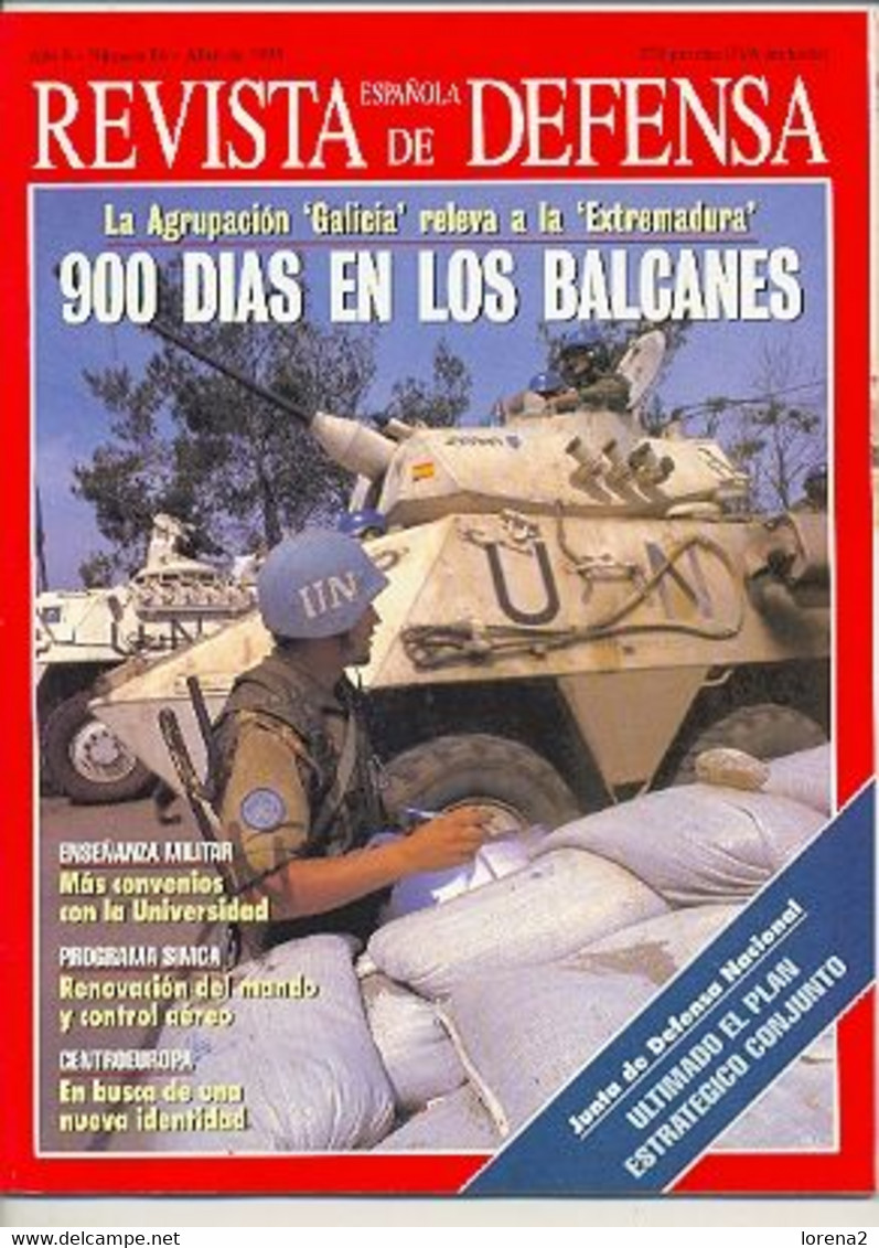 Revista Española De Defensa, Abril De 1995. Nº 86.  Reesde-86 - Spaans