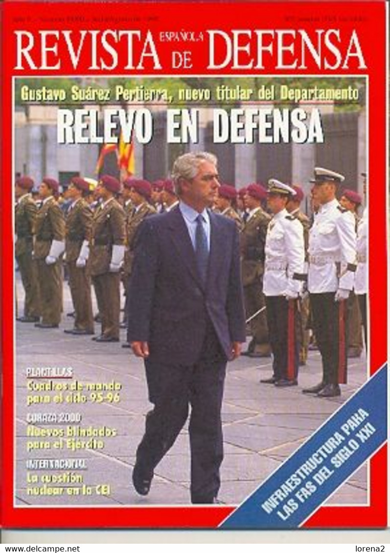 Revista Española De Defensa, Julio-agosto De 1995. (1 Revista) Nº 89-90.  Reesde-89 - Spagnolo