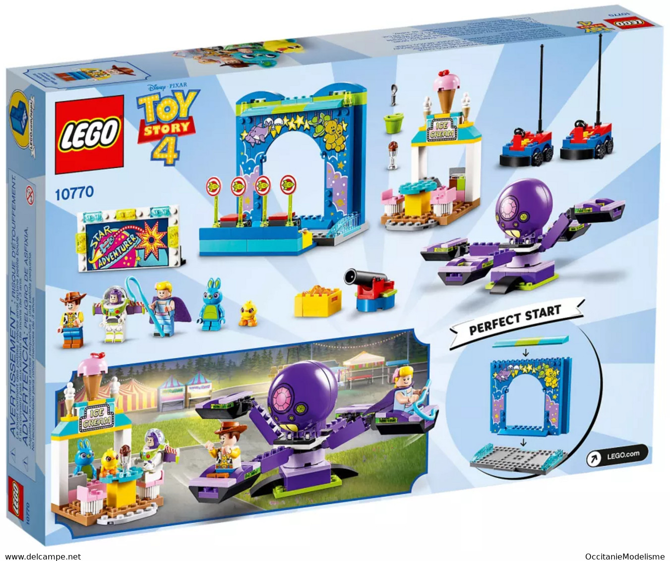 Lego Toy Story - LE CARNAVAL EN FOLIE DE BUZZ ET WOODY ! Carnival Mania Réf. 10770 NBO Neuf - Non Classificati