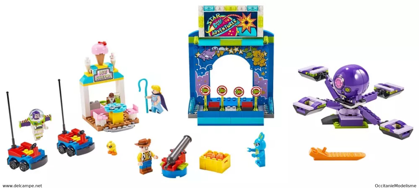 Lego Toy Story - LE CARNAVAL EN FOLIE DE BUZZ ET WOODY ! Carnival Mania Réf. 10770 NBO Neuf - Non Classificati