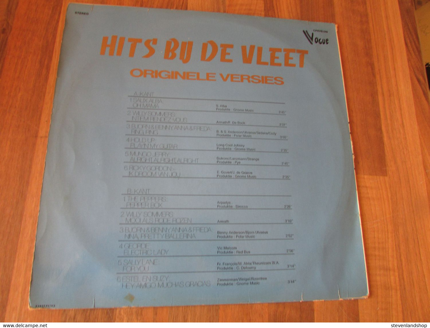 Hits Bij De Vleet, Originele Versies - Verzameluitgaven