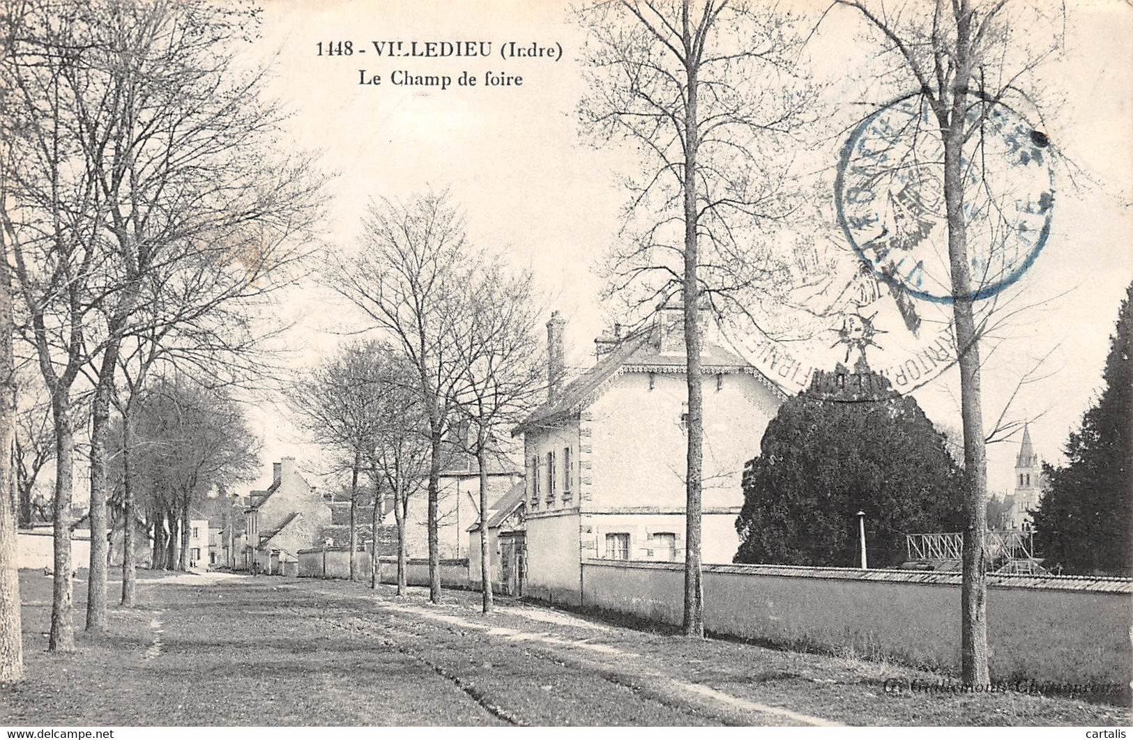 36-VILLEDIEU-Le Champ De Foire-N°C6004-A/0277 - Autres & Non Classés