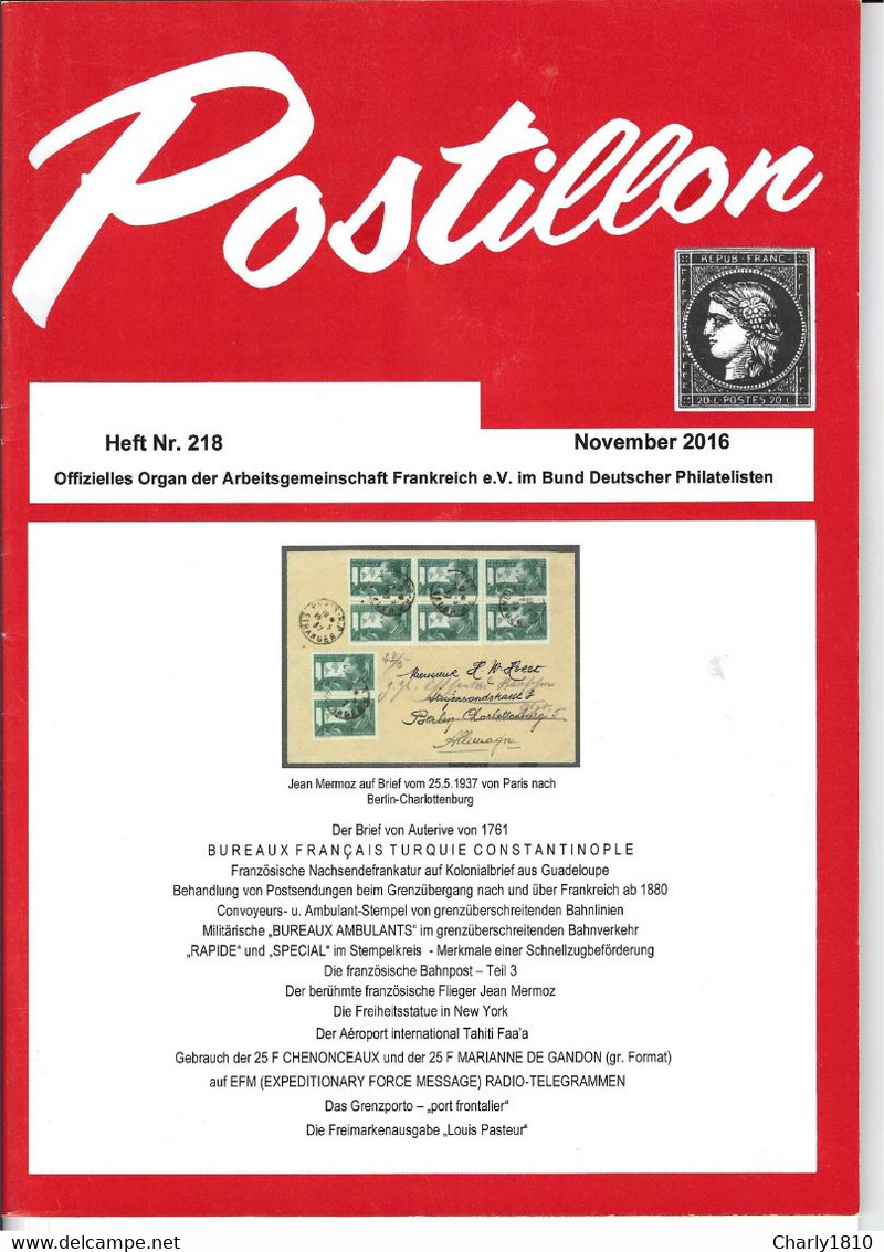Postillon Heft 218 -  November 2016 - Deutsch