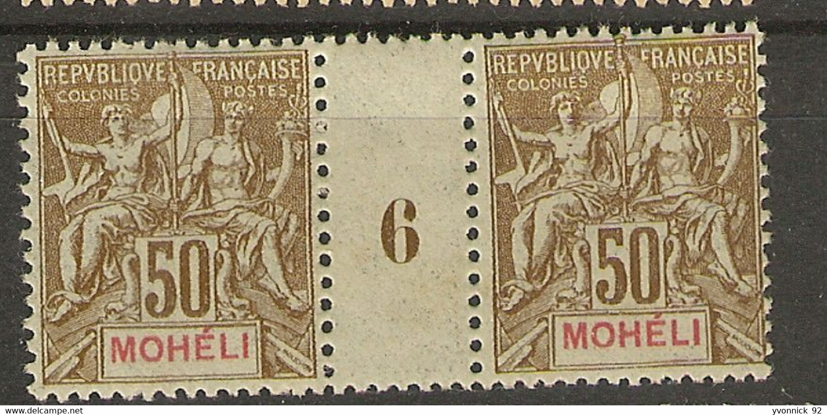 Mohélie _ Millésimes1906 N°12  Neuf - Ongebruikt