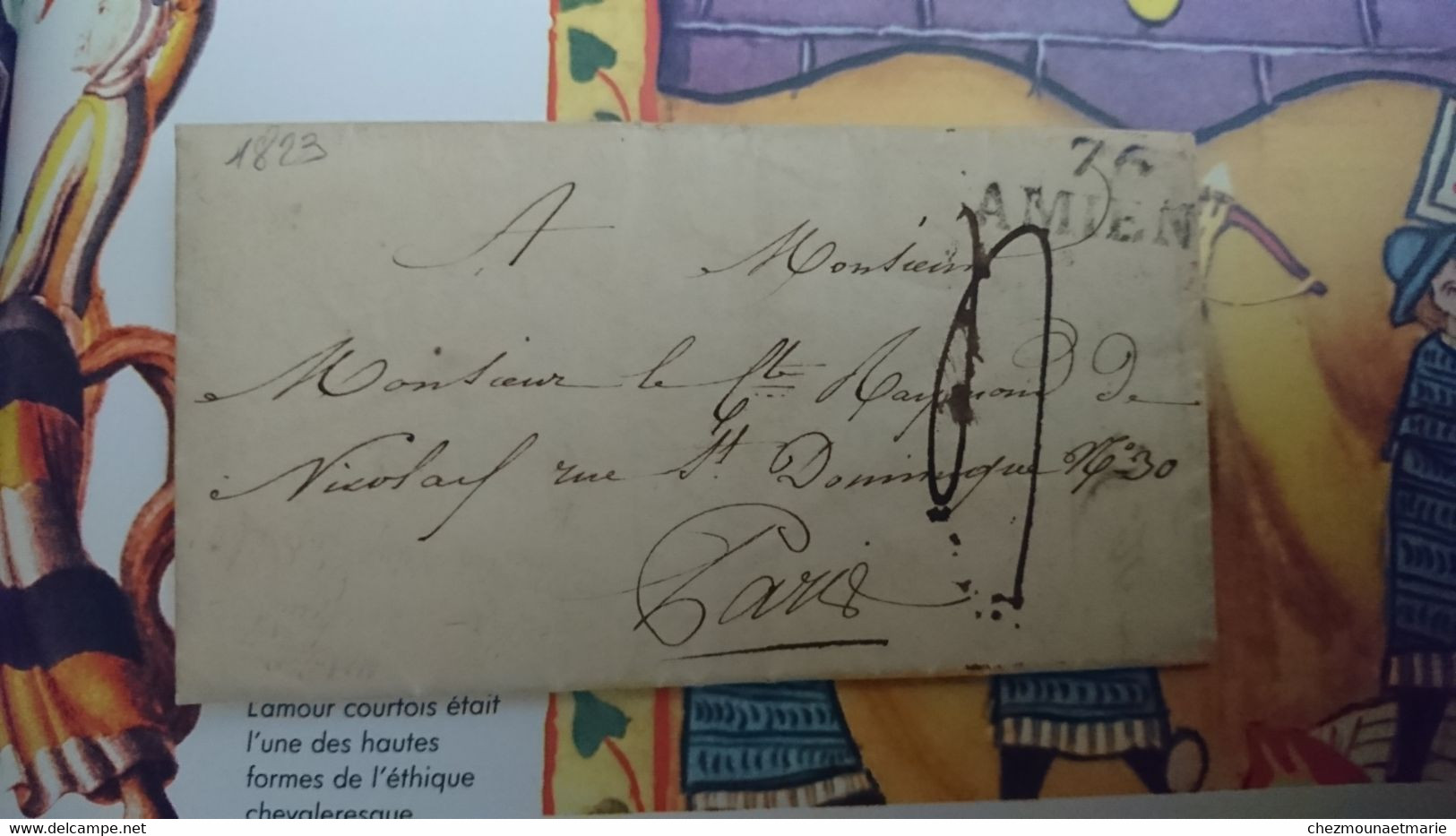 1826 2 LETTRES AUTOGRAPHES SIGNEES DU COMTE RAYMOND ET CHRISTIAN DE NICOLAY SUR LE DECES DE ROGER LE FILS ET FRERE - 1801-1848: Précurseurs XIX