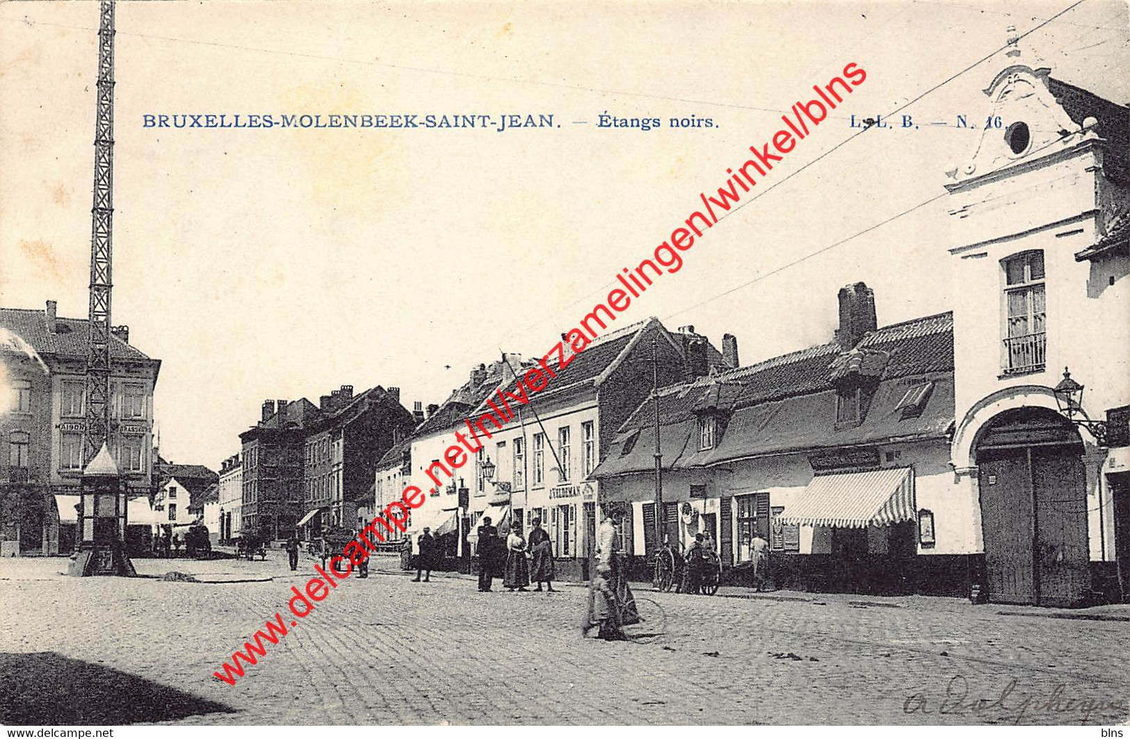 Etangs Noir - 1906 - St-Jans-Molenbeek - Molenbeek-St-Jean - Molenbeek-St-Jean - St-Jans-Molenbeek
