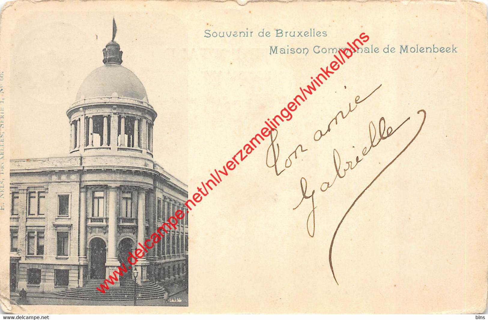 Maison Communale De Molenbeek - St-Jans-Molenbeek - Molenbeek-St-Jean - Molenbeek-St-Jean - St-Jans-Molenbeek