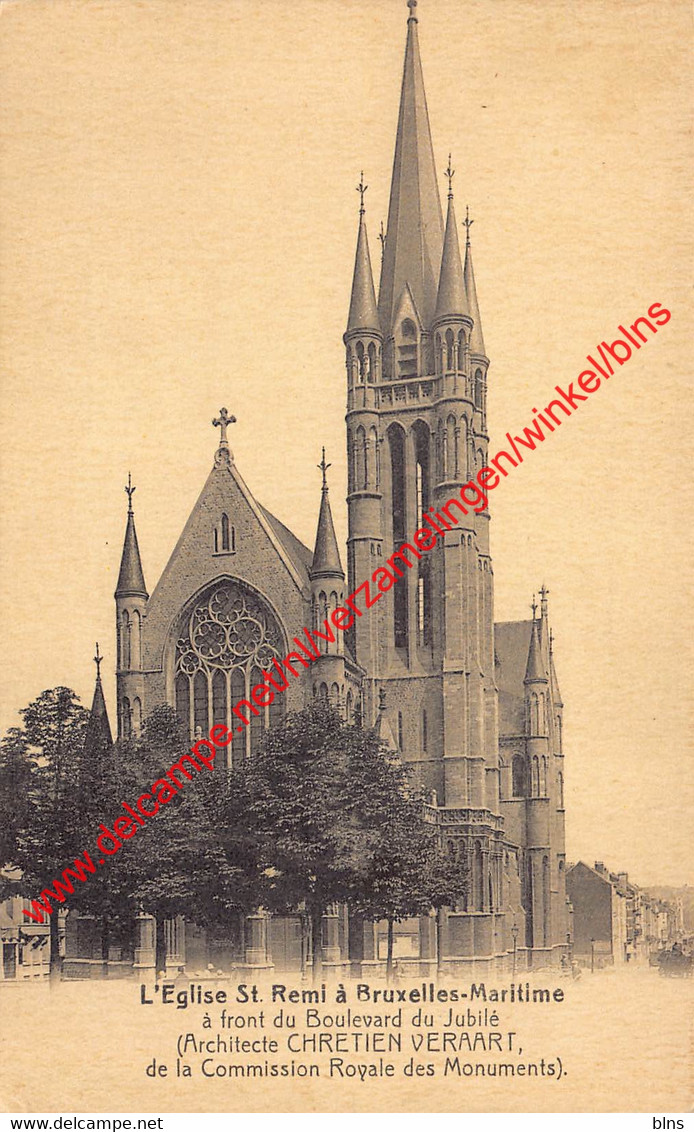 L'Eglise St. Remi - Boulevard Du Jubilé - St-Jans-Molenbeek - Molenbeek-St-Jean - Molenbeek-St-Jean - St-Jans-Molenbeek