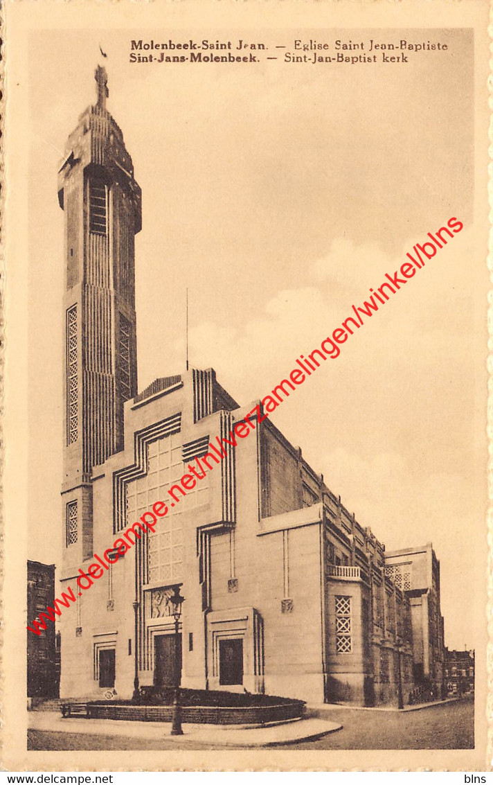 Eglise St-Jean-Baptiste - St-Jans-Molenbeek - Molenbeek-St-Jean - Molenbeek-St-Jean - St-Jans-Molenbeek