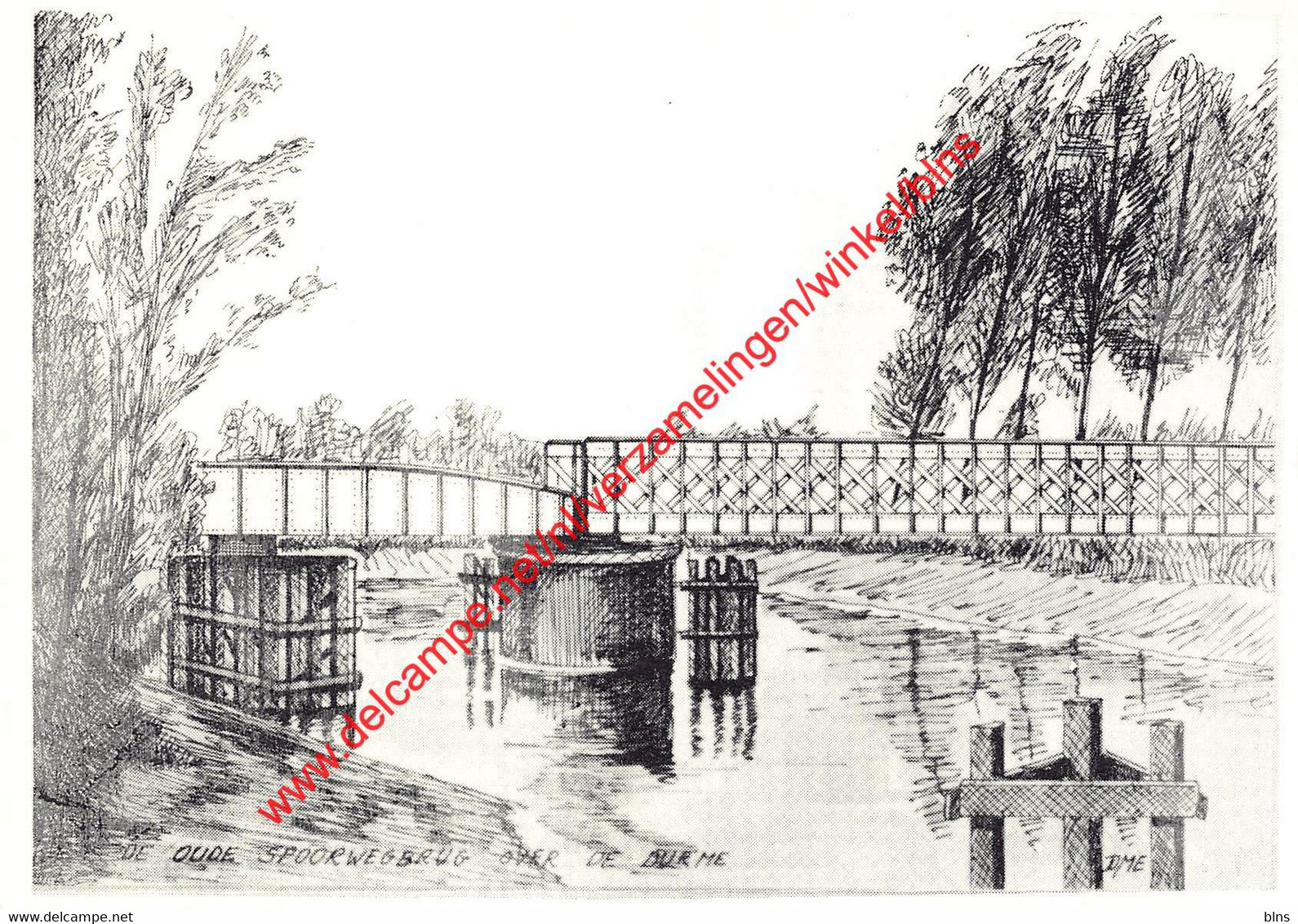 De Oude Spoorwegbrug Over De Durme - Hamme - Hamme