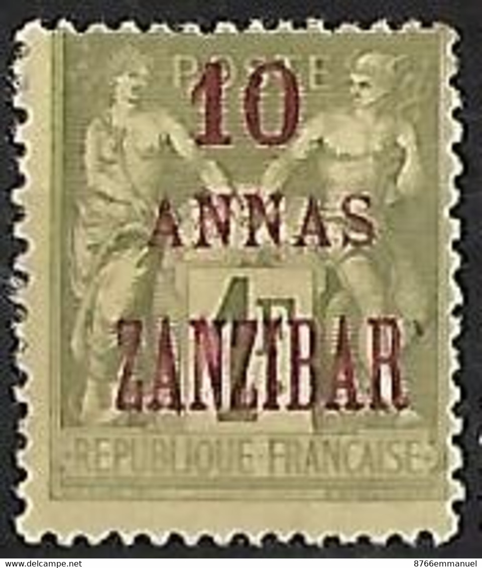 ZANZIBAR N°29a N* - Unused Stamps