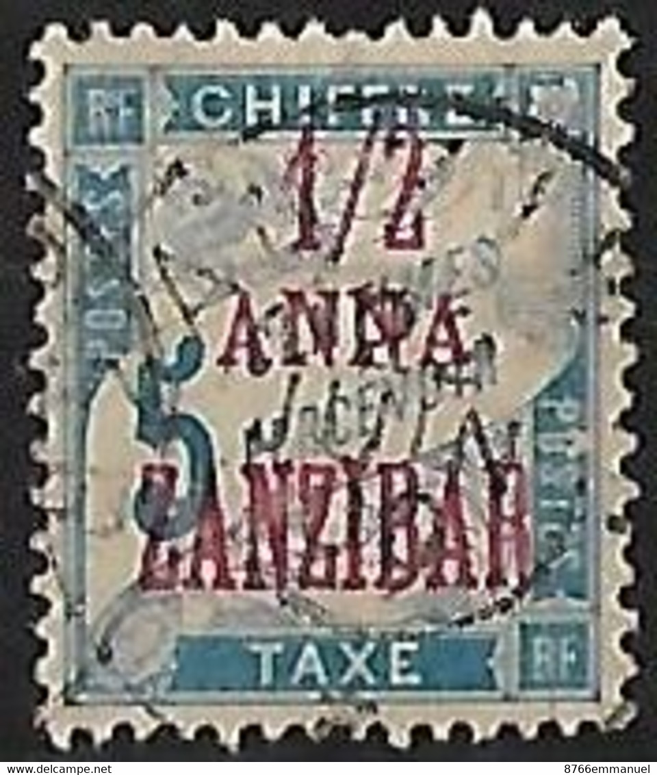 ZANZIBAR TAXE N°1 - Oblitérés