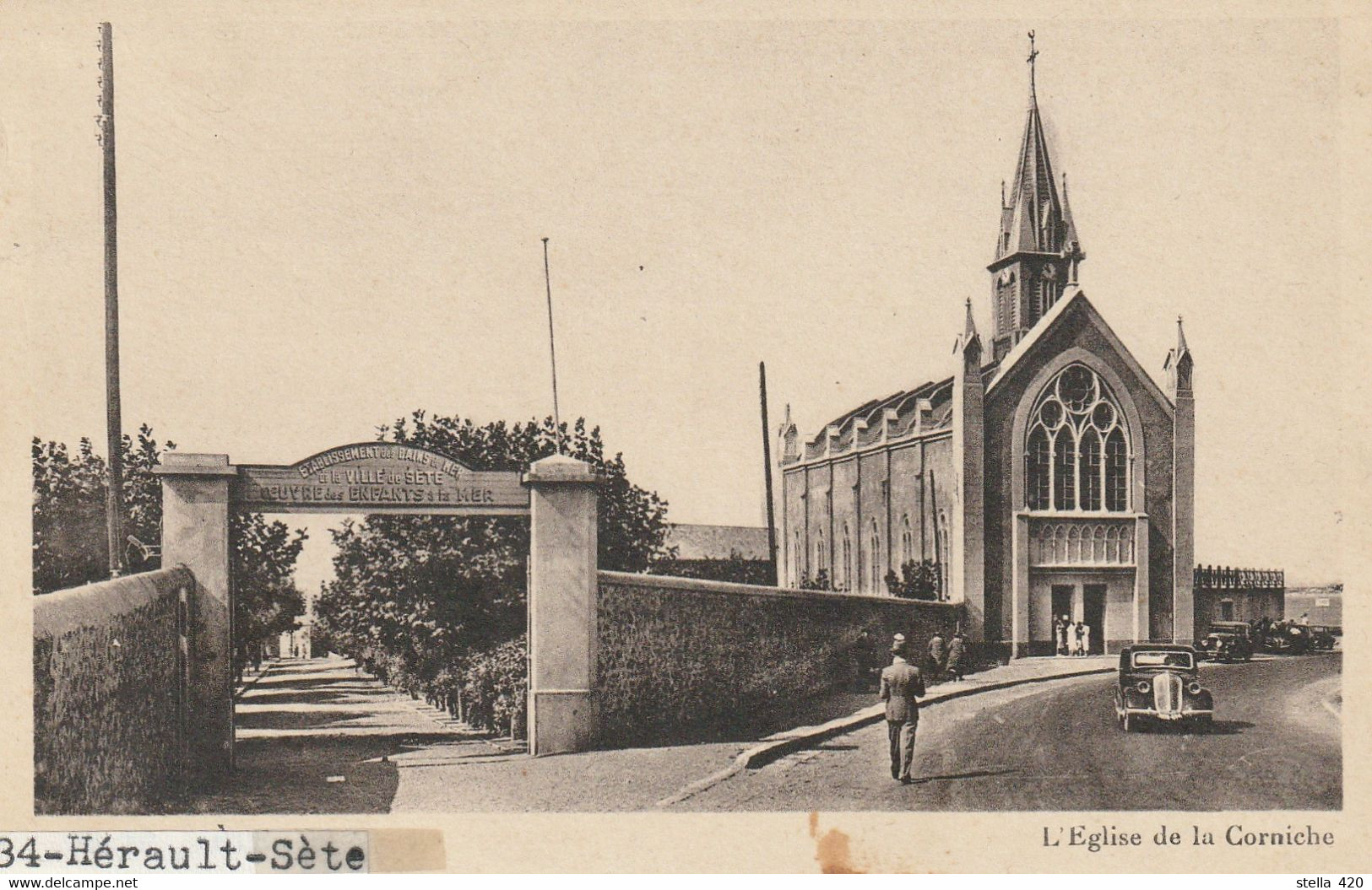 Sete   L Eglise De La Corniche - Sete (Cette)