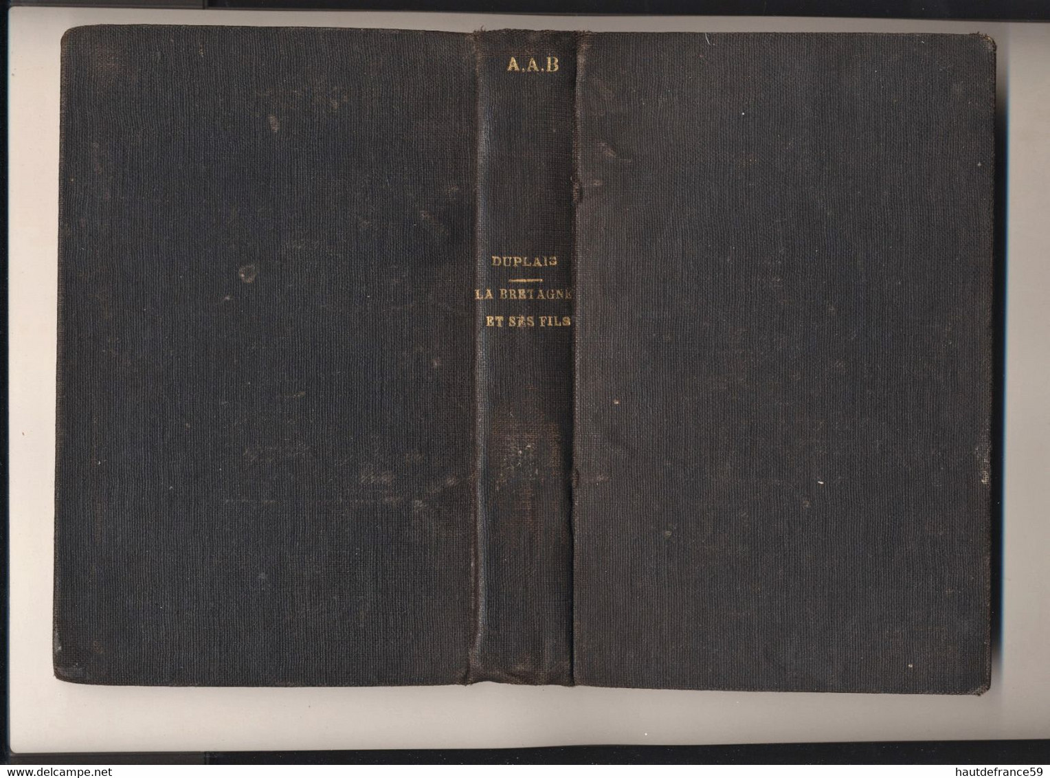 livre 1889 LA BRETAGNE et ses FILS catholiques et Bretons toujours auteur & éditeur L Duplas