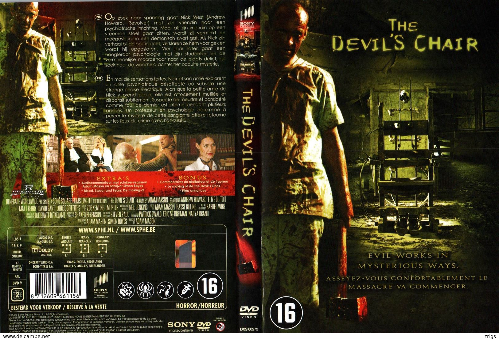 DVD - The Devil's Chair - Horreur