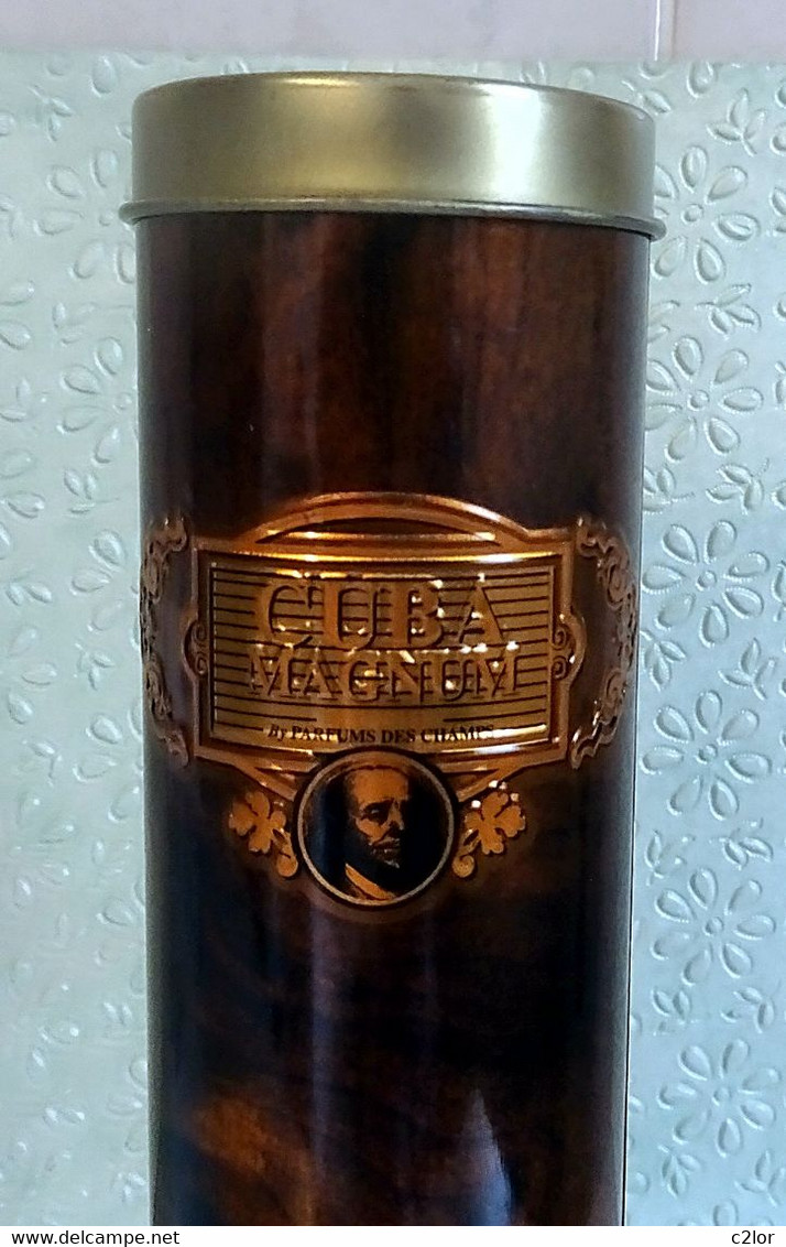 Boite Vide Poue Le Flacon" CUBA MAGNUM " Eau De Toilette 130 Ml  -sans Flacon/Vide/Empty- - Flaconi Profumi (vuoti)