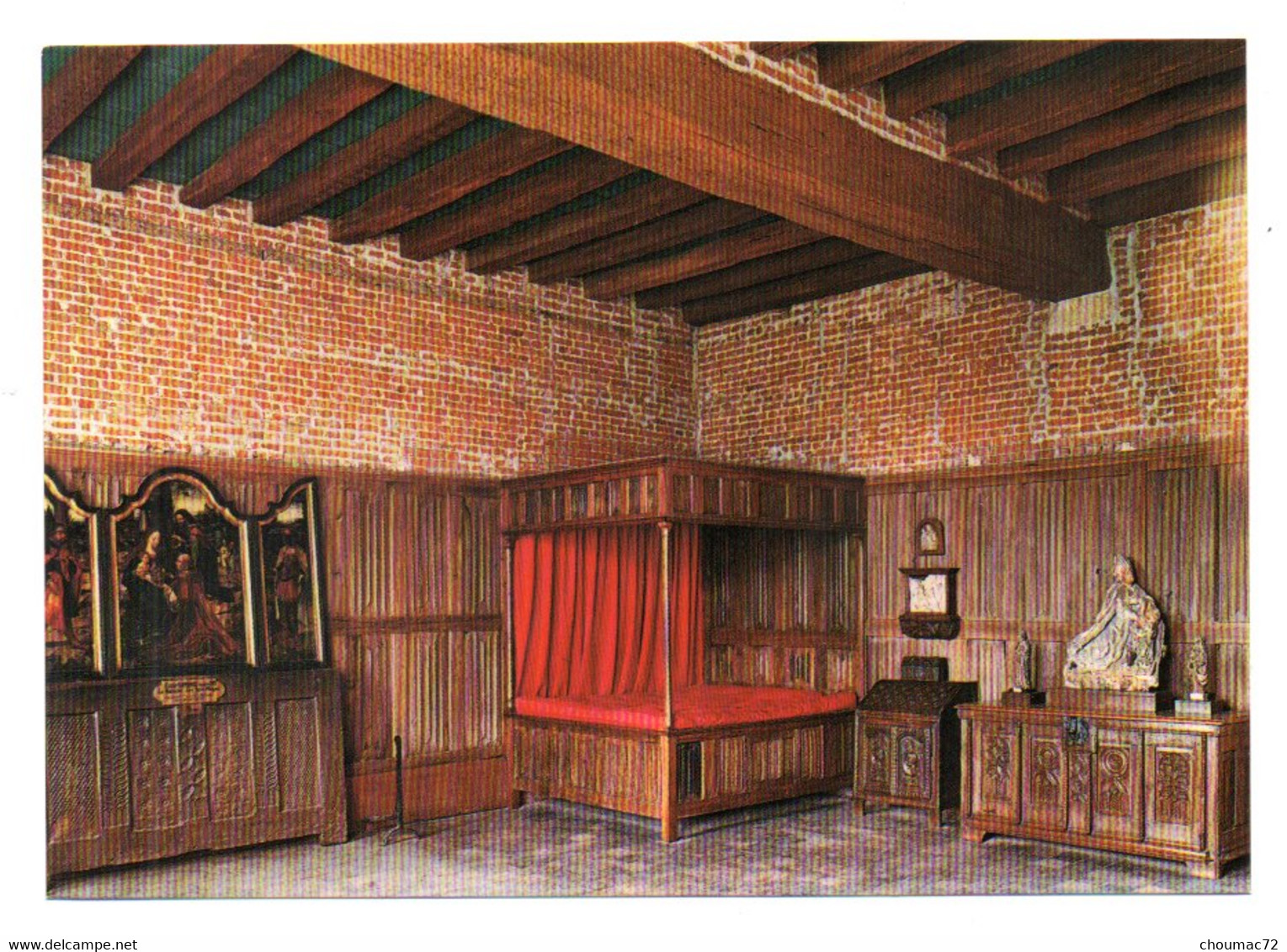 GF (37) 2597, La Riche - Plessis Lez Tours, Artaud 216, Château Du Plessis, Chambre Ou Mourut Louis XI - La Riche