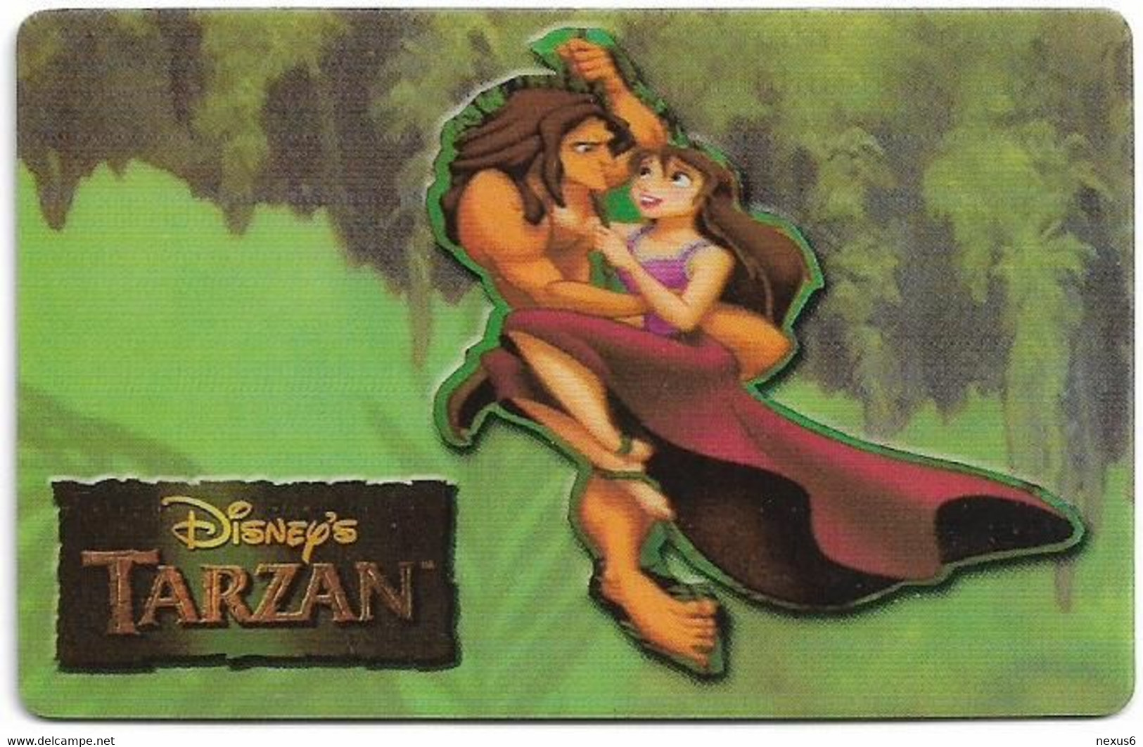 USA - Global Call - Disney, Tarzan #2, Exp.10.1997, Fake Prepaid - Andere & Zonder Classificatie