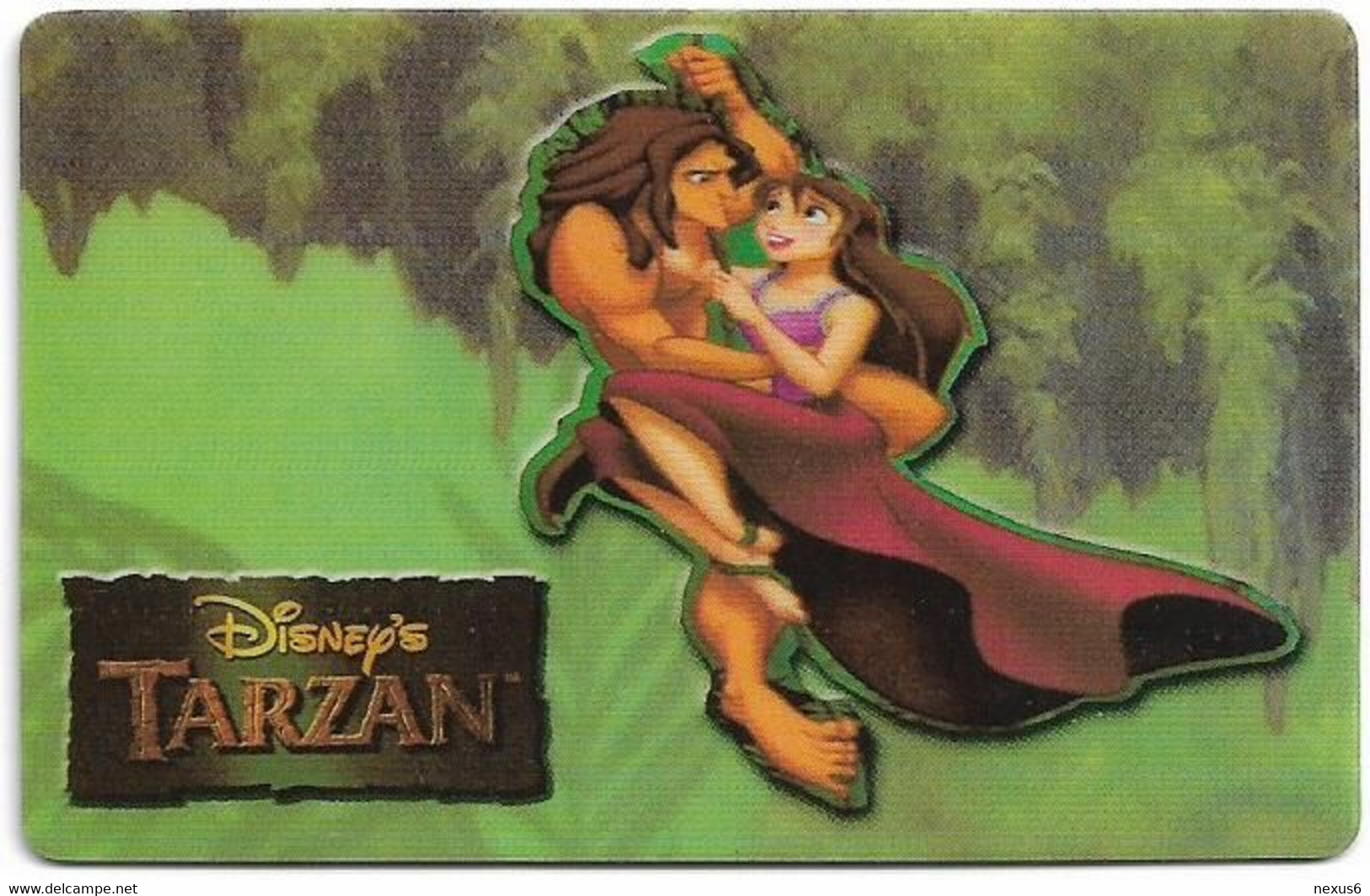 USA - Global Call - Disney, Tarzan #2, Exp.10.1997, Fake Prepaid - Other & Unclassified