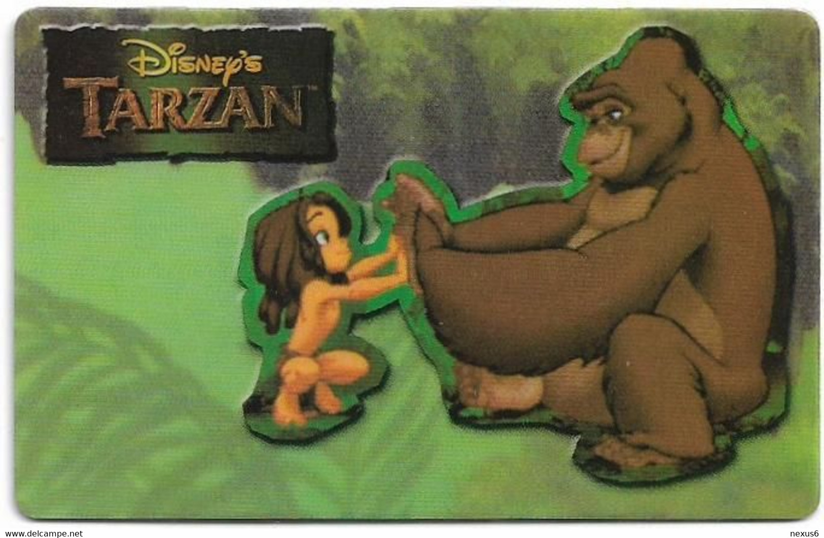 USA - Global Call - Disney, Tarzan #4, Exp.10.1997, Fake Prepaid - Sonstige & Ohne Zuordnung