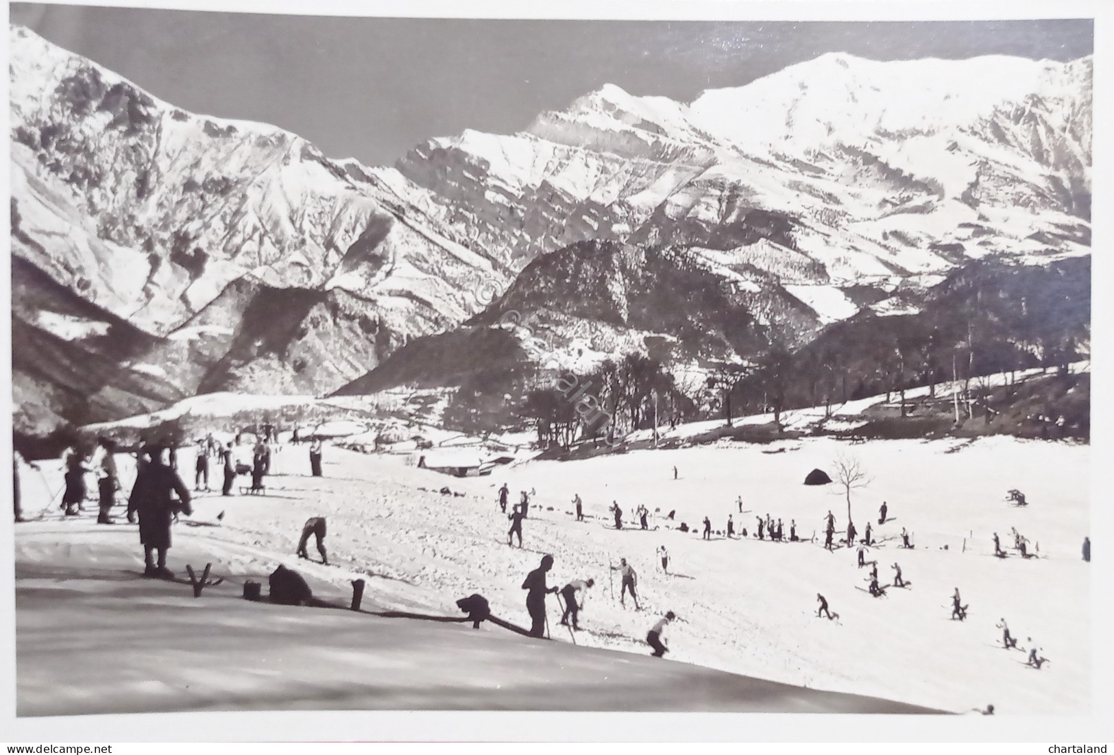 Cartolina - Maggio ( Valsassina ) - Campo Sciatorio - 1939 - Lecco