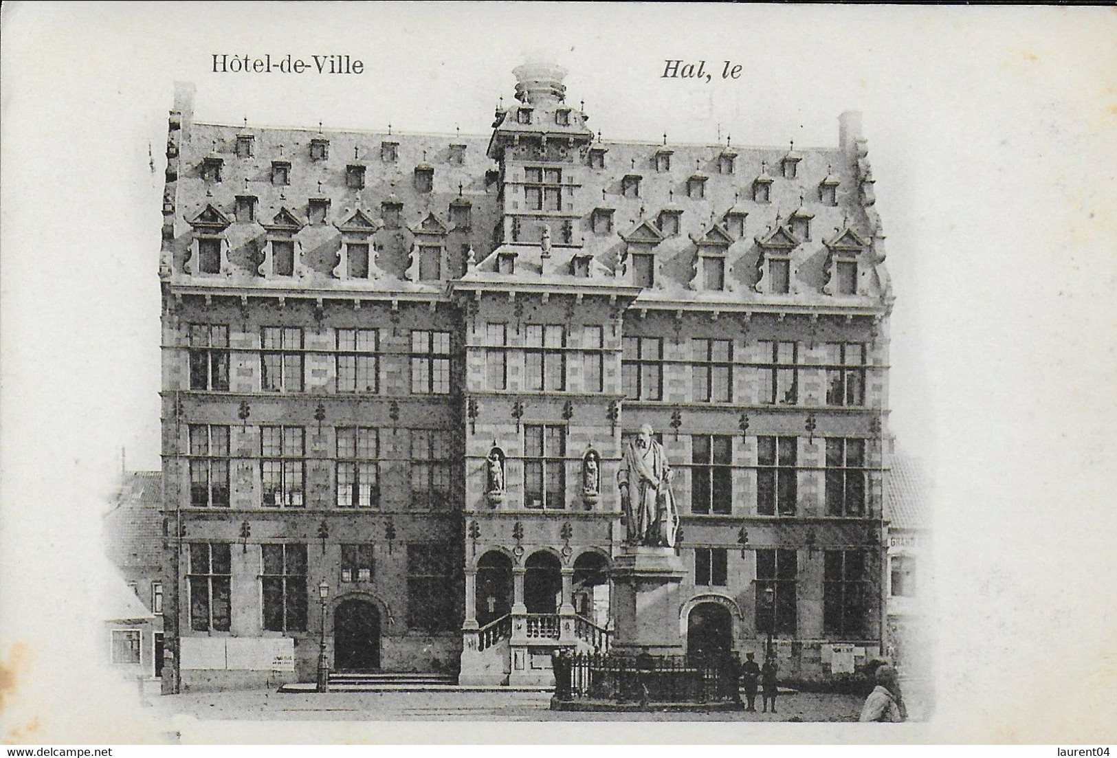 HALLE. HAL.  HOTEL DE VILLE. - Halle