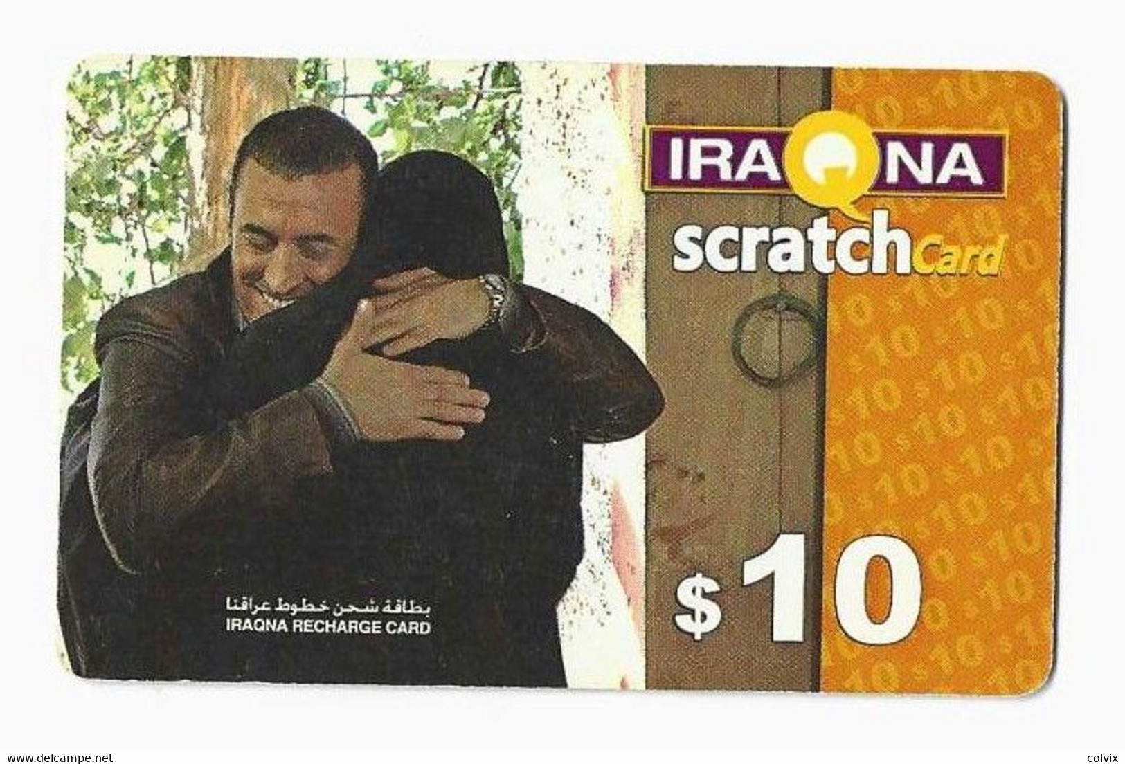 IRAQ RECHARGE  IRAQNA 10$ DATE 31/12/2008 - Iraq