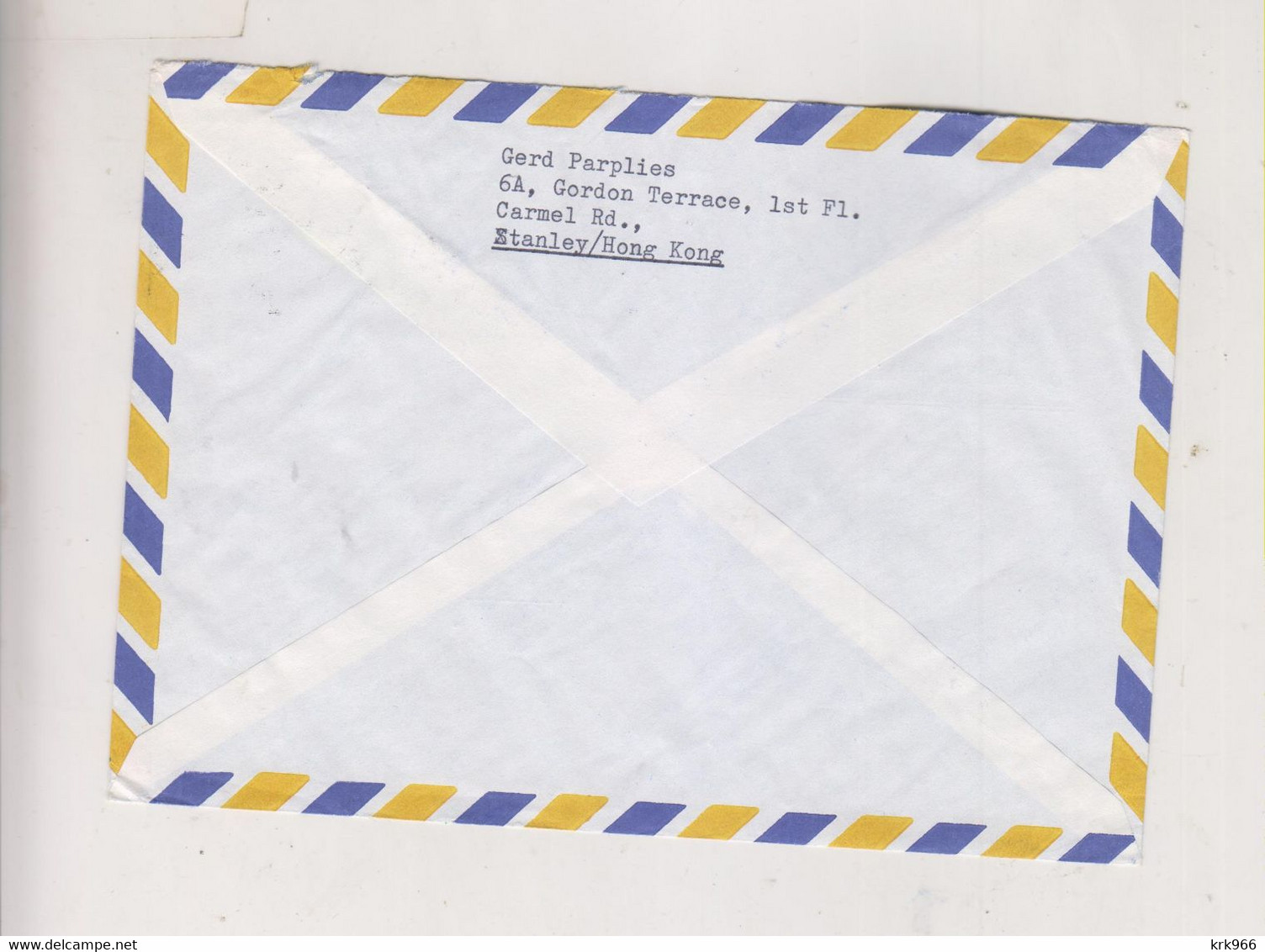 HONG KONG 1971 Nice Airmail Cover To Germany - Briefe U. Dokumente