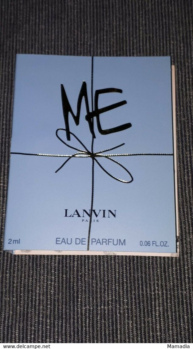 ÉCHANTILLON PARFUM ME LANVIN EAU DE PARFUM POUR COLLECTION - Perfume Samples (testers)