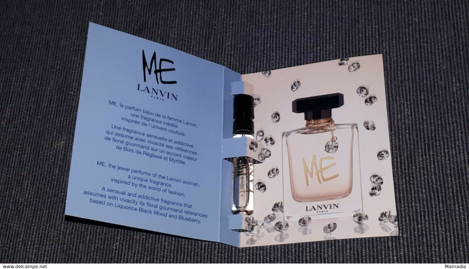 ÉCHANTILLON PARFUM ME LANVIN EAU DE PARFUM POUR COLLECTION - Perfume Samples (testers)