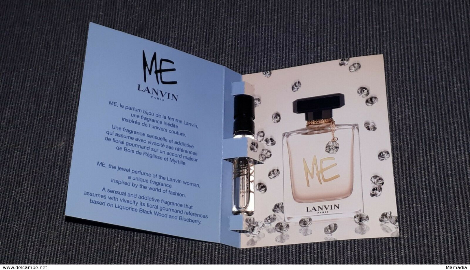 ÉCHANTILLON PARFUM ME LANVIN EAU DE PARFUM POUR COLLECTION - Muestras De Perfumes (testers)