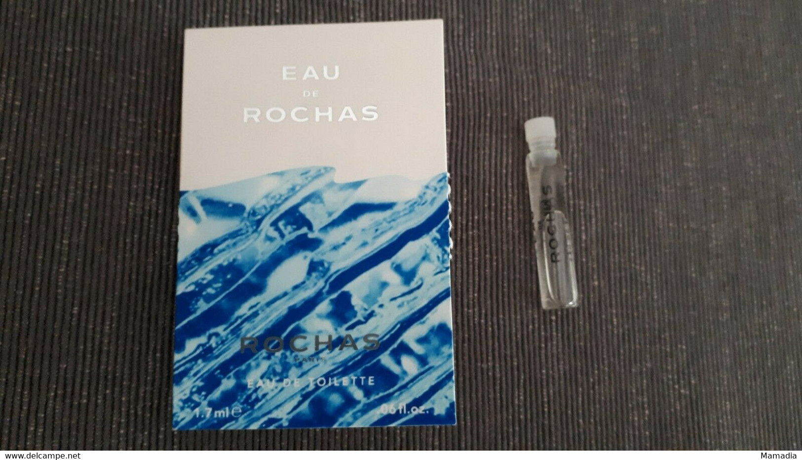 ÉCHANTILLON PARFUM EAU DE ROCHAS EAU DE TOILETTE POUR COLLECTION - Muestras De Perfumes (testers)